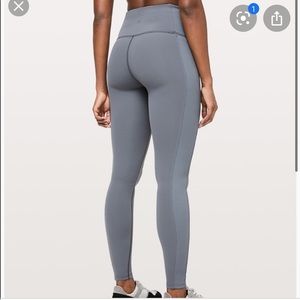 Lululemon Wonder Under High-rise ribbed tight